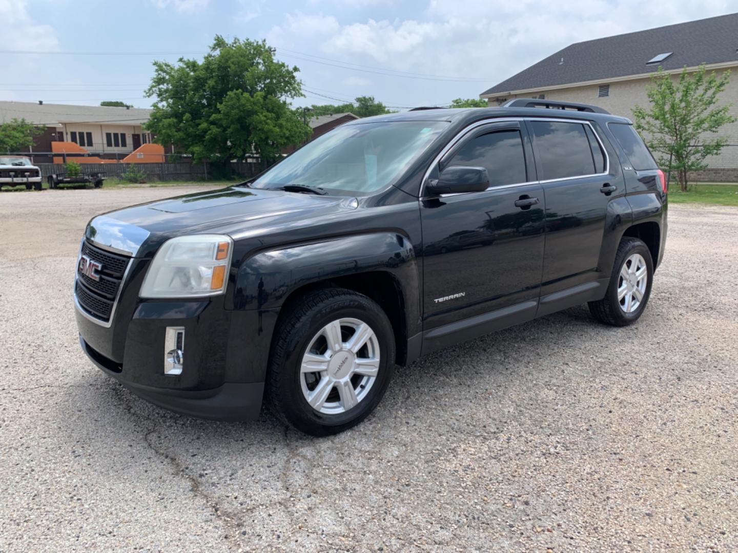 2015 Black /Black GMC Terrain SLE2 FWD (2GKFLWEK4F6) with an 2.4L L4 DOHC 16V FFV engine, Automatic transmission, located at 1830 North Belt Line Road, Irving, TX, 75061, (469) 524-0199, 32.834373, -96.993584 - Photo#5